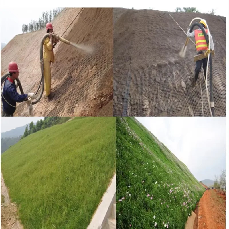 Versatile HydroseedingMachine for Lawn Establishment and Slope Stabilization Mulch Distribution on Diverse Landscapes Efficiency