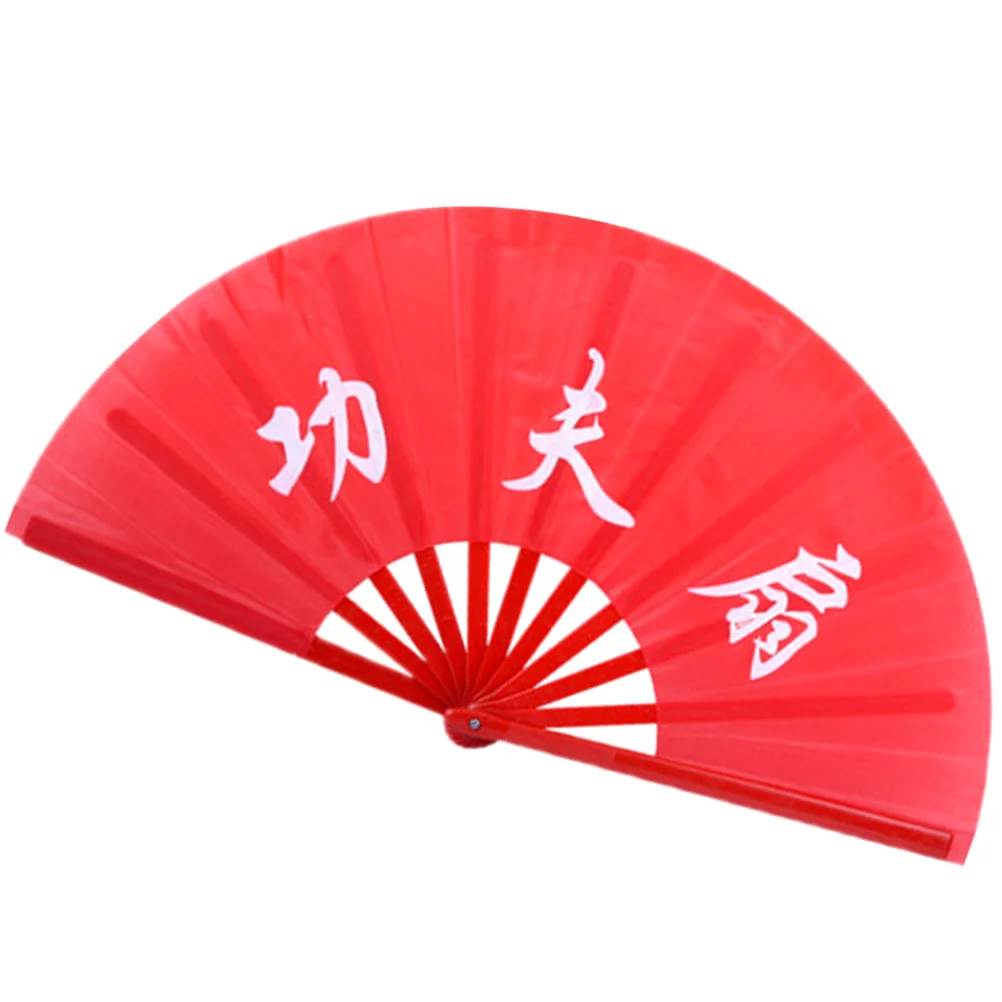 

Chinese Style Decorative Hand Fan Kung Fu Dancing Portable Performance Foldable Tai Chi Prop Chinese Style Fan