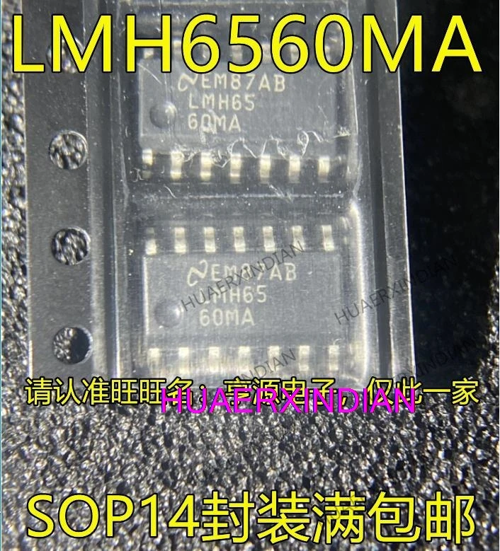 

10PCS New Original LMH6560 LMH6560MA LMH6560MAX LMH6560MAX/NOPB SOP14