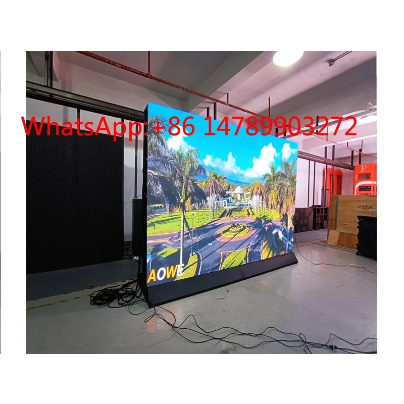 Aowe HD 2K 4K P2.6 P3.91 Panel Outdoor Concert Stage Commercial Display Wall