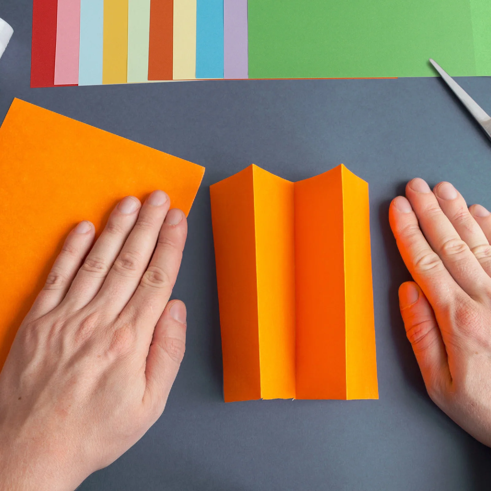 100 قطعة من ورق النسخ الملون DIY مصنوع يدويًا A3 مختلط 10 ألوان آمنة مادة ممتازة لمشاريع القرطاسية الفنية #2