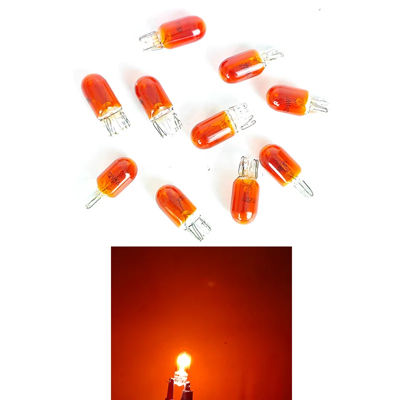 10 x Signallampe Glas T10 W5W 501 194 12 V 5 W/3 W W2,1 x 9,5 d Einzelfilament Autolampe Autolicht