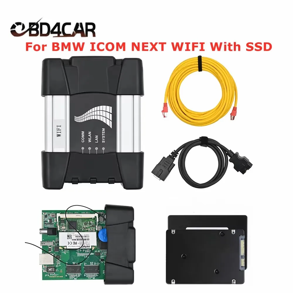 Newest V2026.05 For BMW ICOM NEXT WIFI OBD Version With SSD