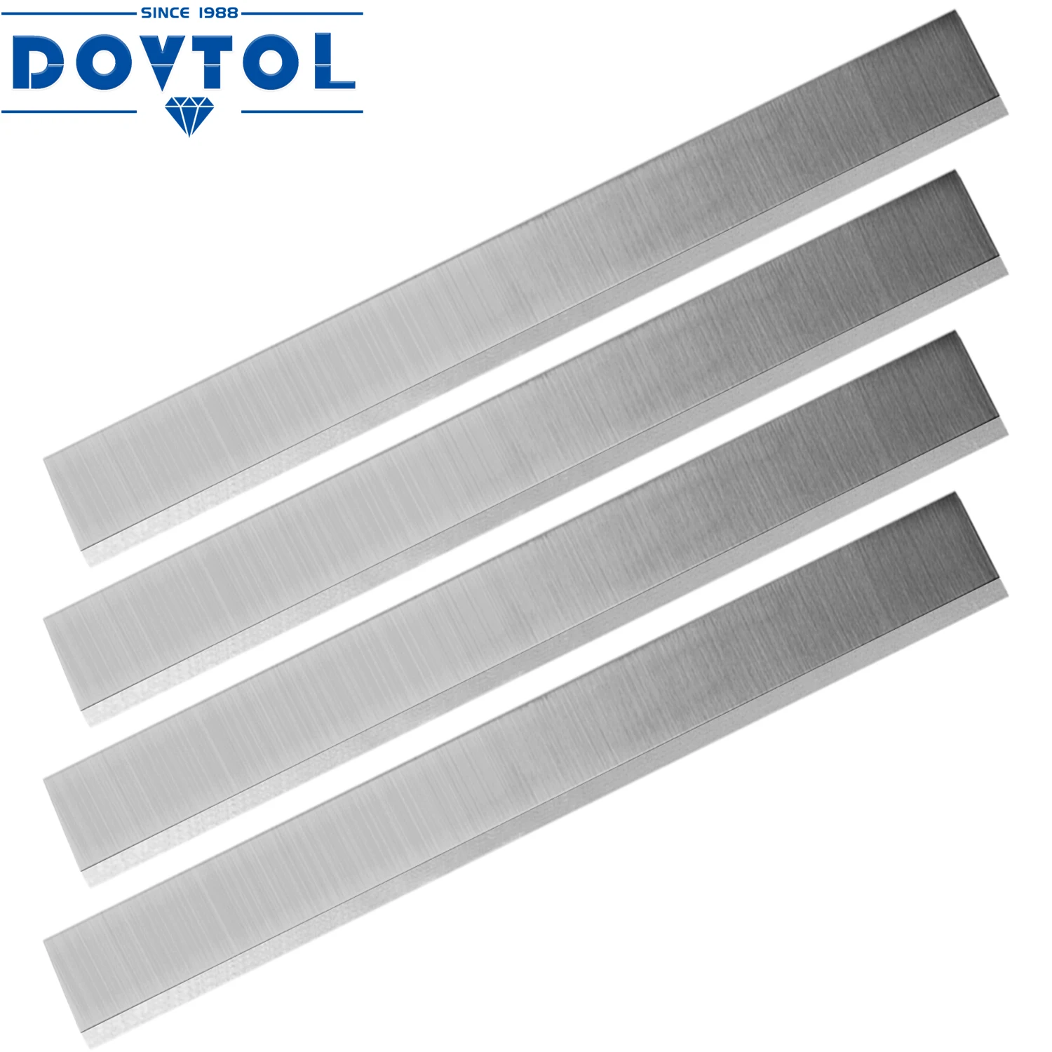 200x25x3mm Planer Blades HSS 4pcs Replacement for Industrial and Jointer Planer Blades Knives or All 200mm Thickness Planers