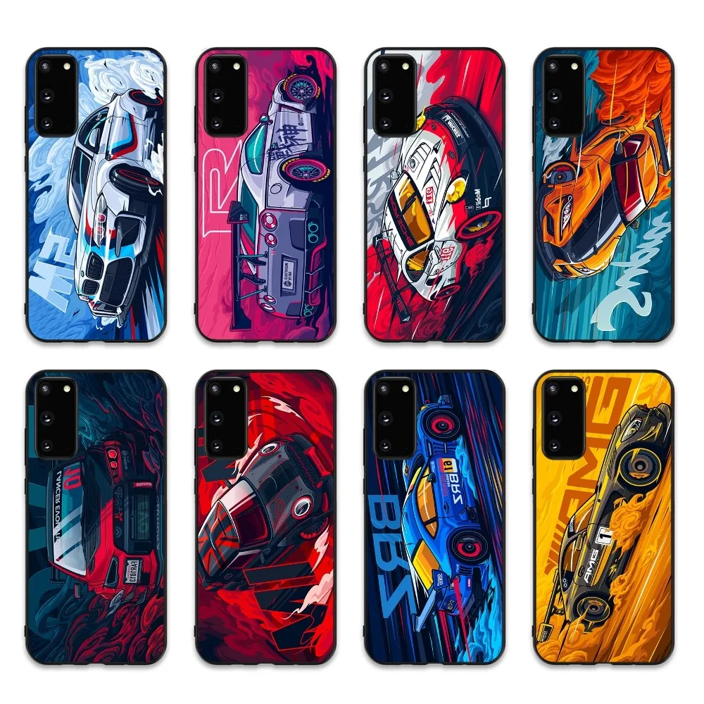 

JDM Tokyo Drift Sports Car Male Men For Samsung S 9 10 20 21 22 23 30 23 24 plus lite Ultra FE S10lite Fundas