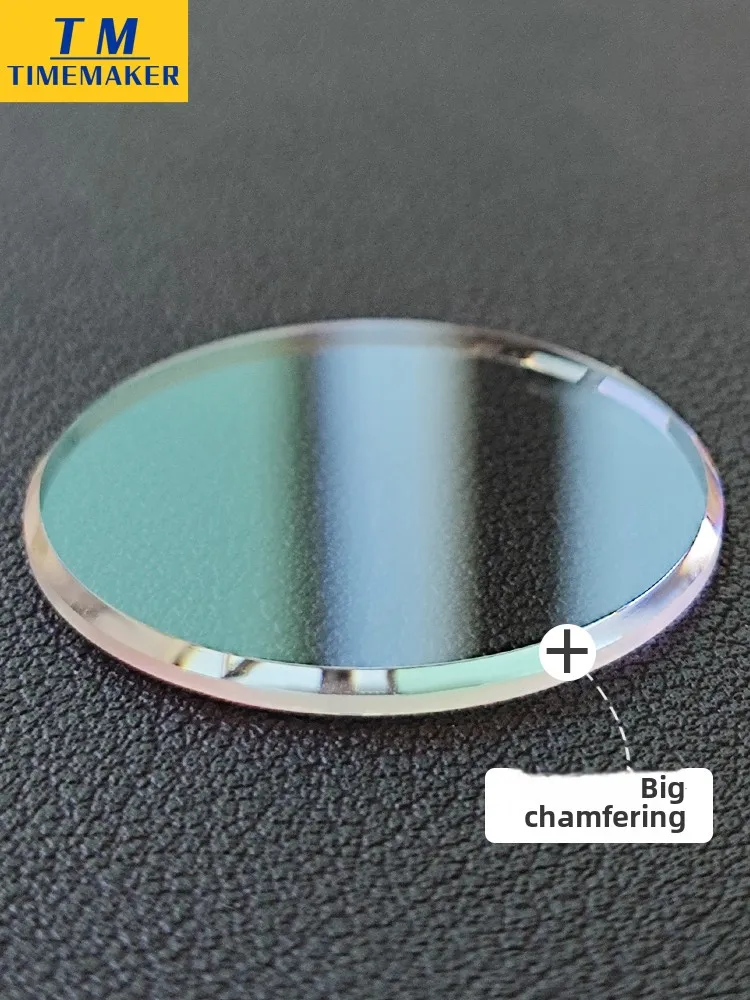 For Seiko No.5 SNX SNKH SCWA 31x1.8mm  Mineral Glass Flat With Big Chamfer Watch Mirror Transparent Coating Watch Crystal Parts