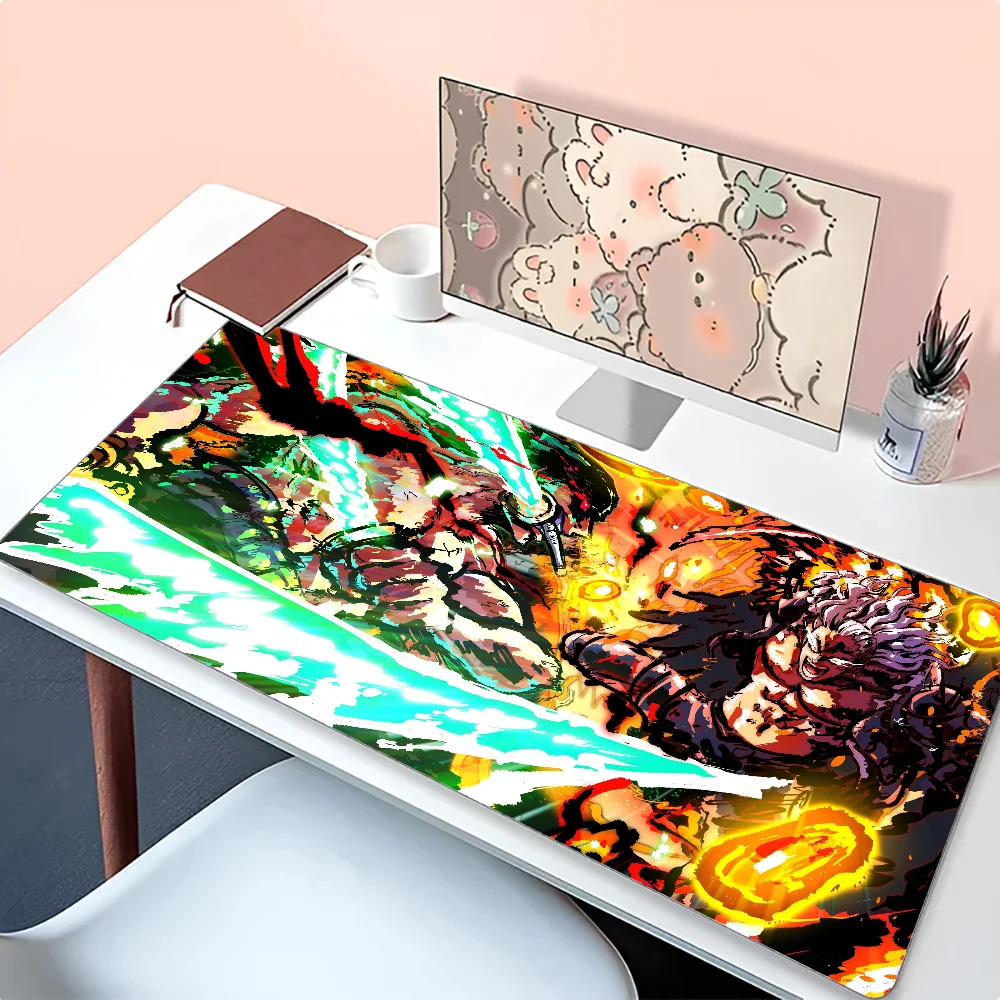 1pc hot blood anime cool Roronoa Non-slip Mouse Pad Suitable For Office Computers Laptops E-sports Game Desk Mats XXL Keyboard