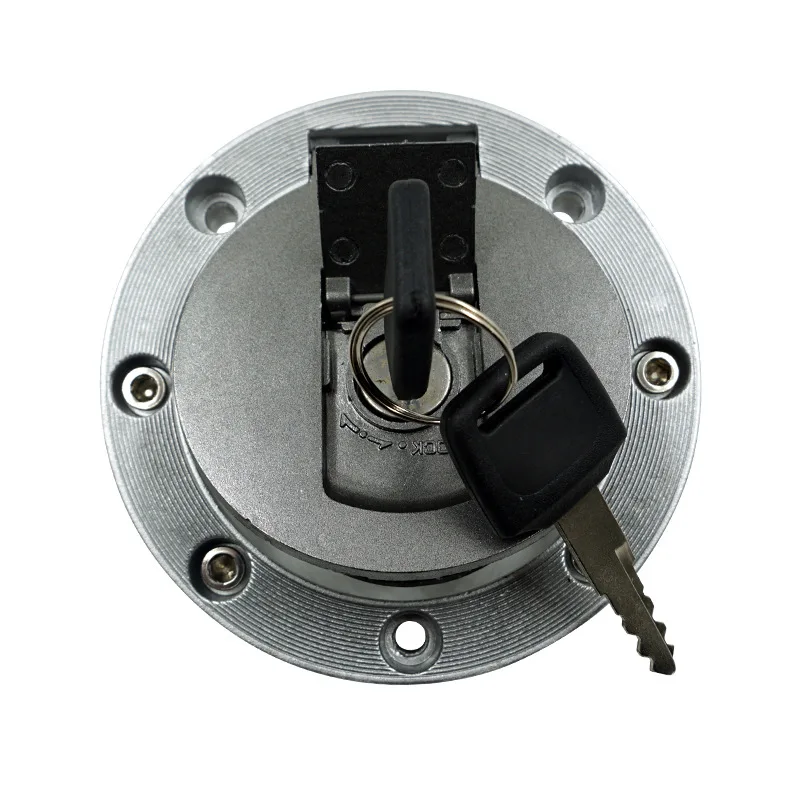 ملحقات الدراجة النارية مناسبة لغطاء خزان الوقود Jingbiao Yamaha FZR250/450/600/750، قفل خزان الوقود الأمامي