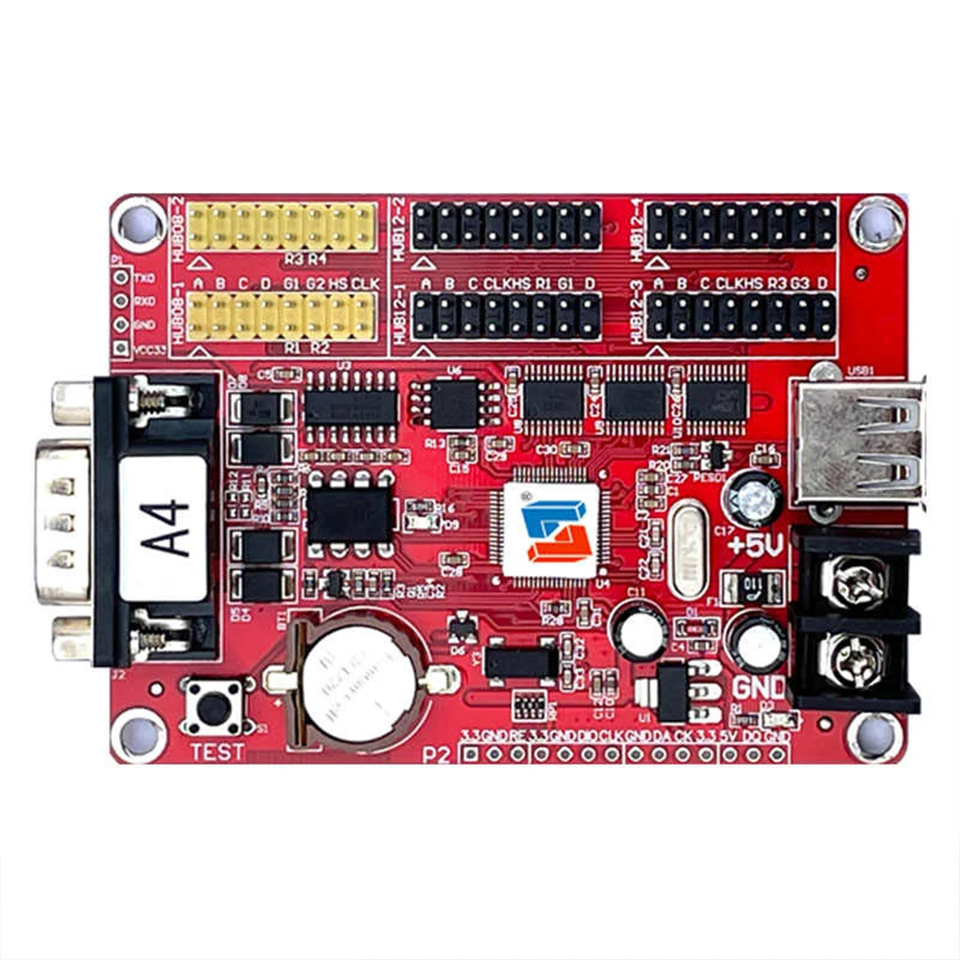 Control Card LS-A4 Single And Double Color Led Display Control Card Advertising Screen Secondary Development Card