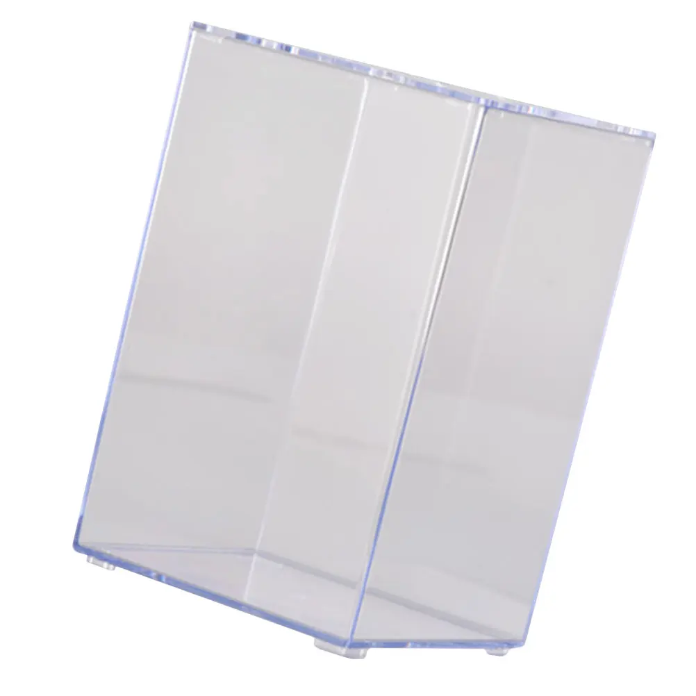 

1 Unit Desktop Aquarium Small Fish Tank for Betta Fish Clear Acrylic Decorative Box Home Office Table Decoration