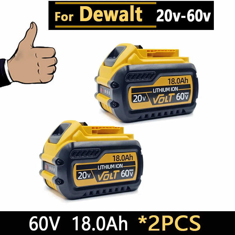 Originele Dewalt 20V oplaadbare gereedschapsbatterij DCB200 DCB201 DCB206 20v 6AH 8AH 12AH. Voor Dewalt 18V 20V gereedschapsbatterij.
