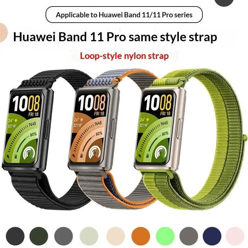 

Nylon Loop Strap for Huawei Band 11 11Pro Belt Comfortable Breathable Band for huawei11 Sport Bracelet Accessories