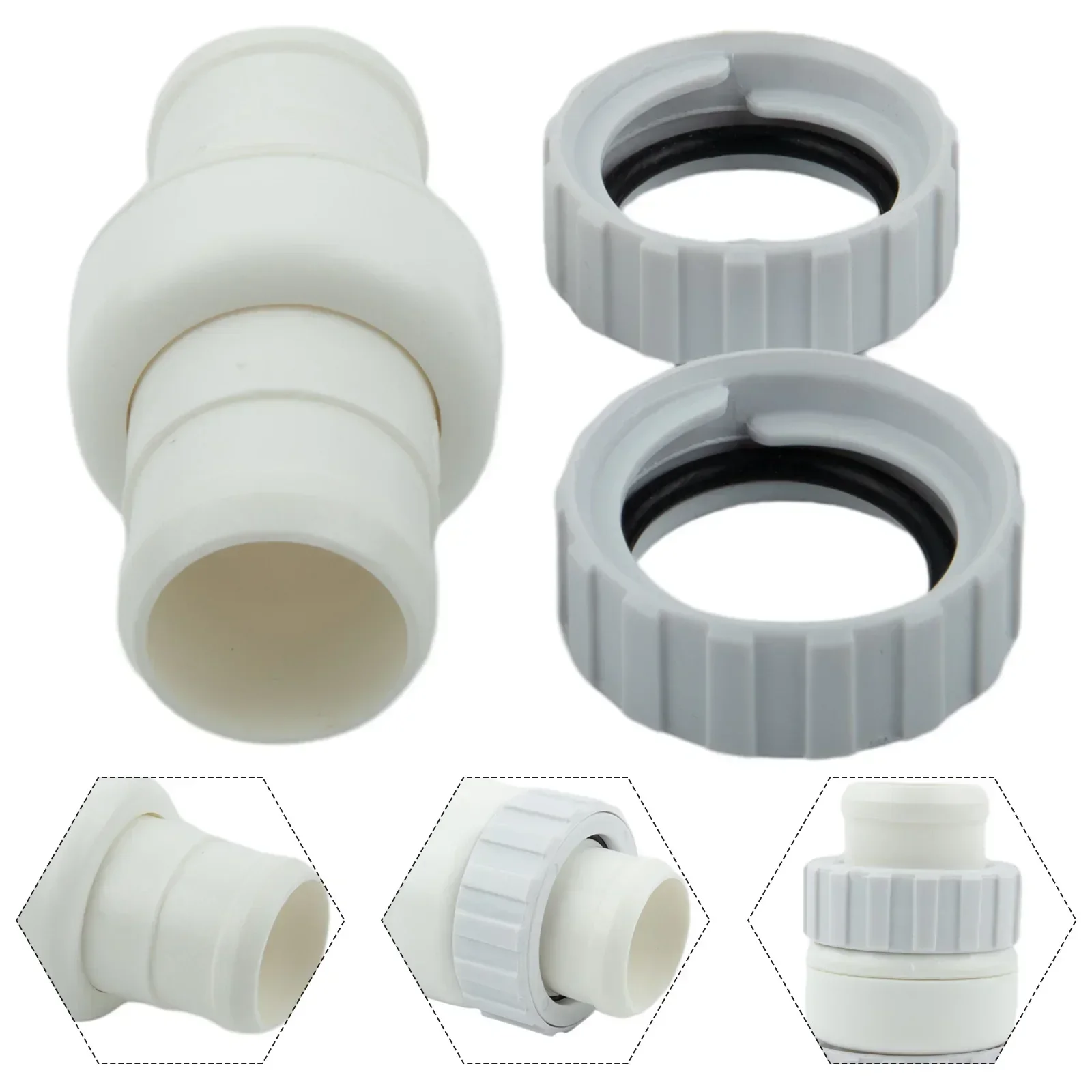 Garden Tools Outdoor Living 1pc Hose Swivel 2Pcs Hose Nut 9-100-3002 9-100-3109 Connects Quickly For Polaris 360