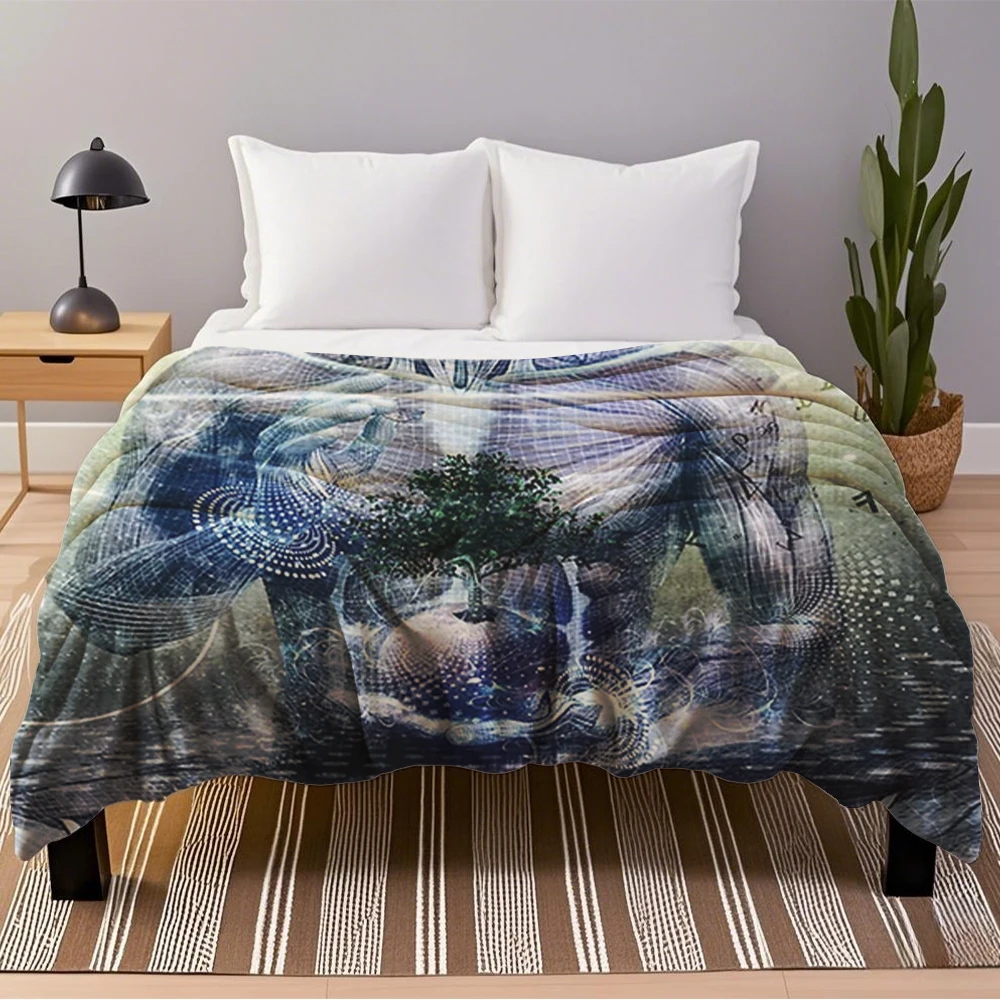 

Flannel Cozy Blanket Experience So Lucid Discovery With Ultra-Soft Touch Throw Mid-Century Modern Blankets For Pets Students