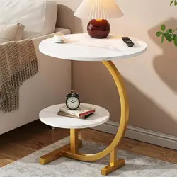 Light luxury small coffee table, simple and modern side table, bedside small table, small unit type side table,End Tables