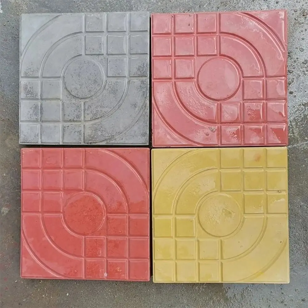 1Pcs New Square Shaped Paving Brick Mould Plastic Reusable Concrete Path Maker Mold DIY Walk Maker For Lawn Patio Yard Garden view 3