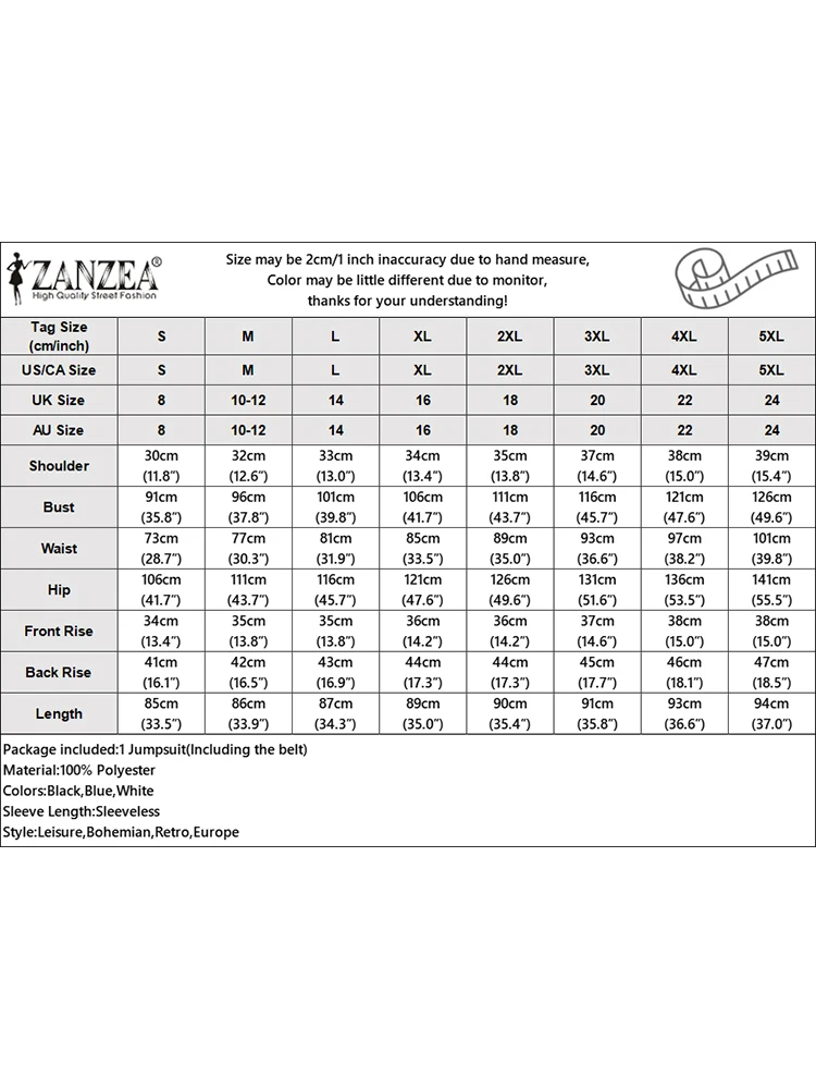ZANZEA Bohemian Floral Printed Jumpsuit Female Elegant Beach Playsuits Summer Stylish Sleeveless Rompers Casual O-Neck Overalls