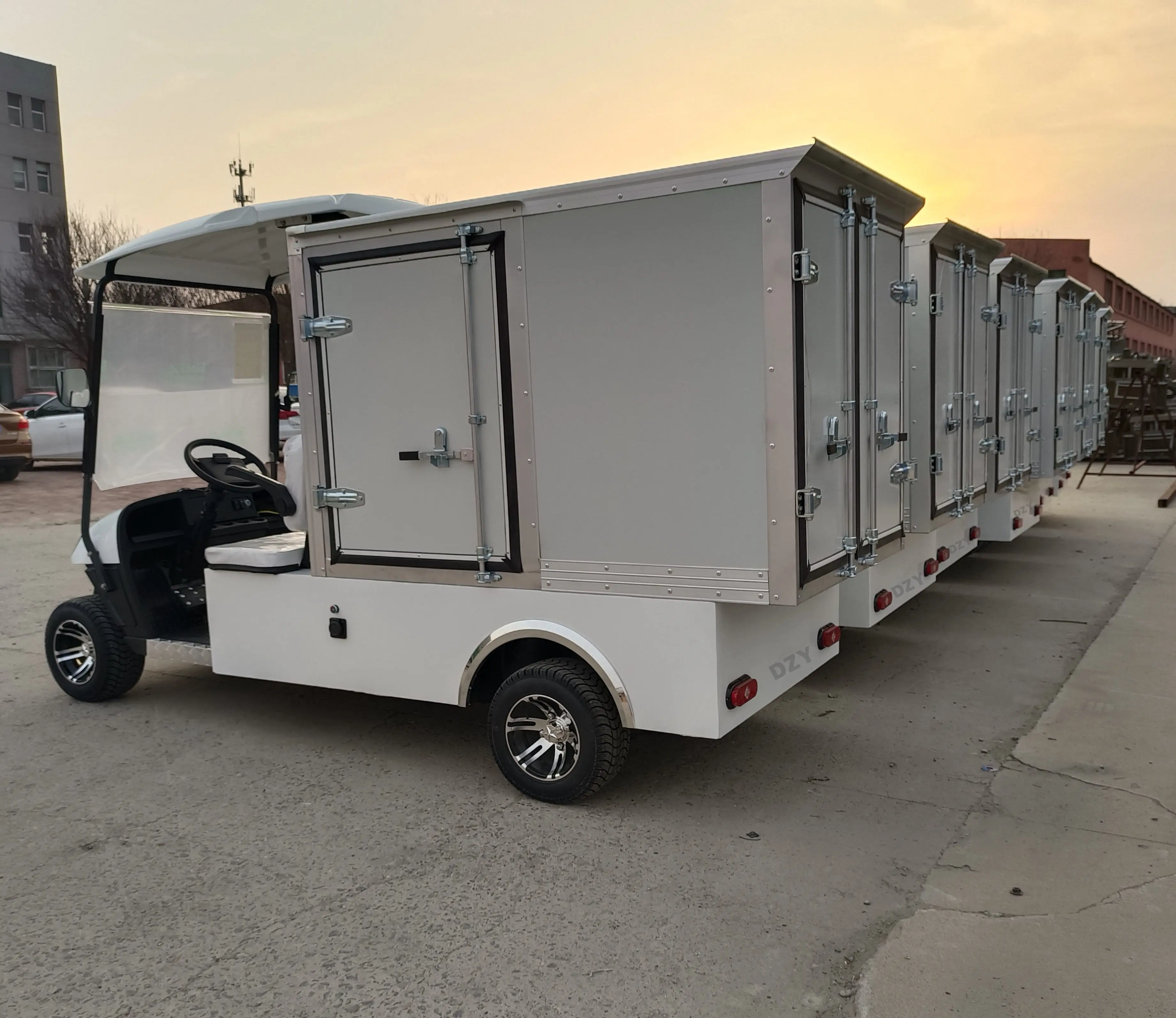 Trustworthy Supplier High-End Quality 6 Seats Golf Buggy Electric Vehicle Electric Hunting Golf Cart With Cargo