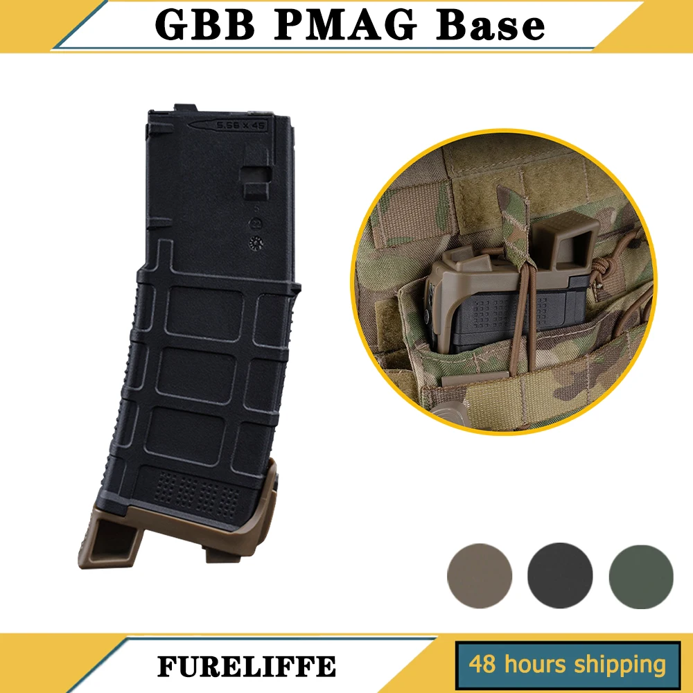 قاعدة مجلة Airsoft GBB PMAG التكتيكية دعم سريع السحب مع أداة تعديل نطاق الرؤية الليلية PEQ لحفر الرماية