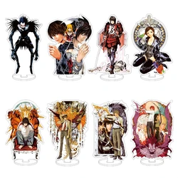 Hot Anime DEATH NOTE Acrylic Stand Model Figure Cosplay Plate Holder Topper Birthday Fans Christmas Desk Decor Plate Gift