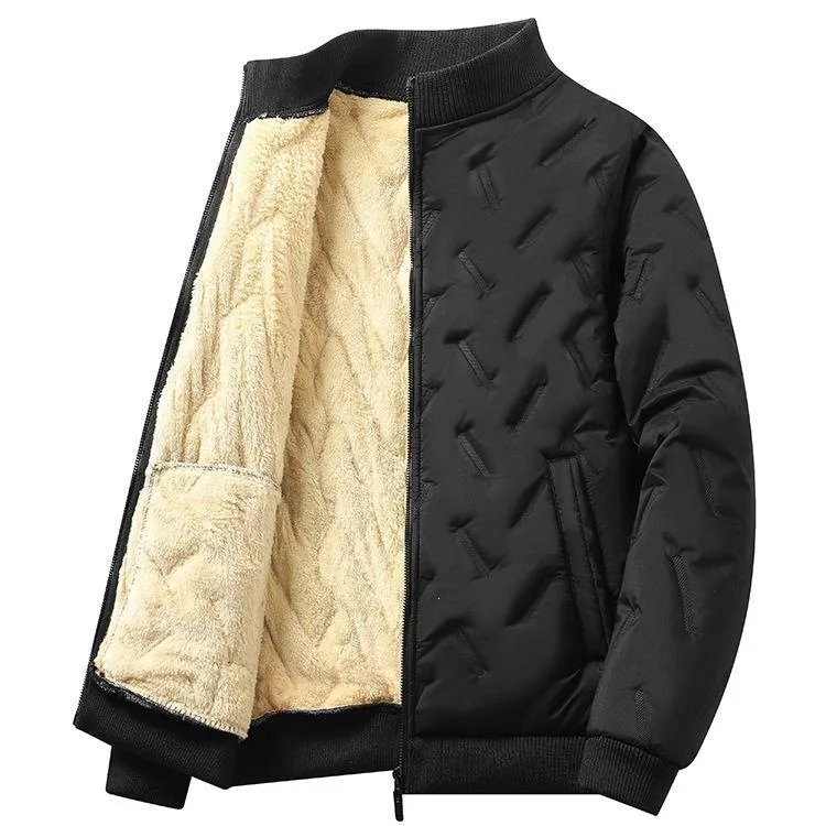 

R 82578 Men's Face Lined Jacket Cotton Outerwear Outdoor Wear Resistant Long Style Couple Suitable Spring Season