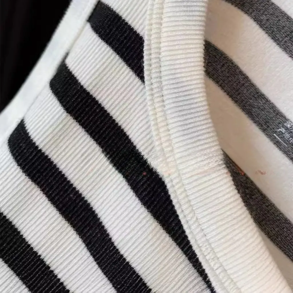 

5A Silk Maintenance Vest Striped Design Chest Pad Included No Steel Ring Sling Accessory Breast Bra F032223