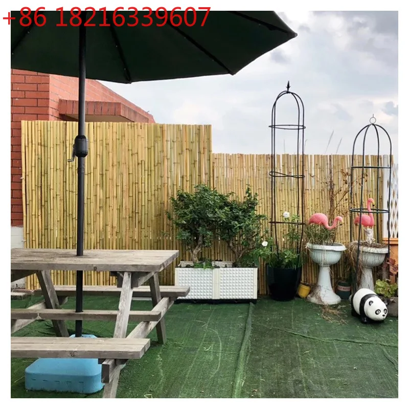 

Бамбуковый забор для проживания в семье Садовый бамбуковый забор Вилла Бамбуковый защитный забор