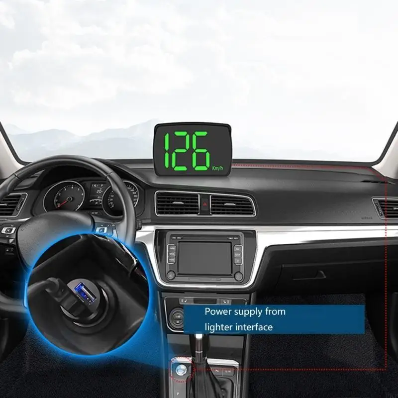 F1CF Vehicle Head Up Display With Accurate Navigation And Real Time Speed Information for Long Distance Safe Driving