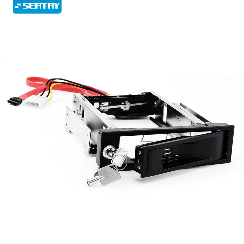 3.5-inch SATA converter Bracket for External HDD Hard Drive SSD Adapter with loack hard disk plate hdd rack for motherboard