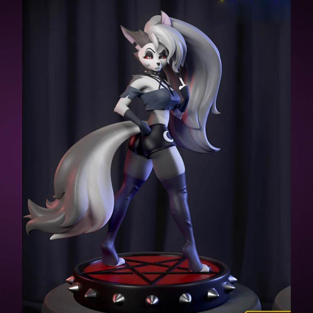 

1/24 Sexy loona Human NSFW Resin Figurine Toy Unpainted GK Doll Unassembled 3D Print Assembly Miniature Reduction Statue Toys