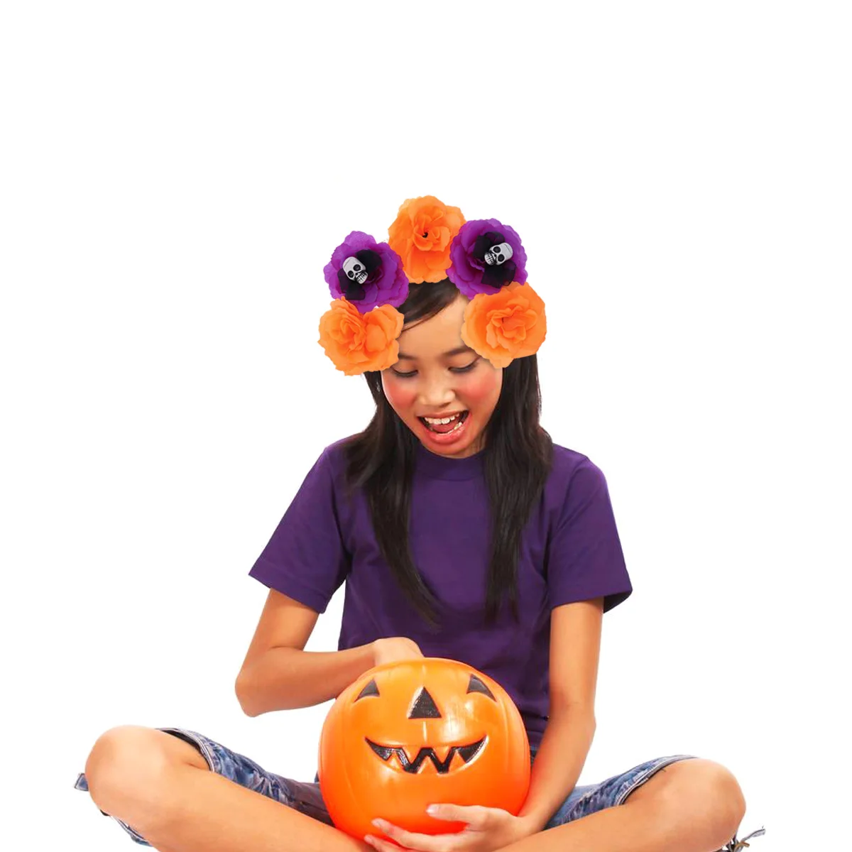 

Halloween Hair Bands Skull Headband Cosplay Accessory Make up Costume Party Hairband