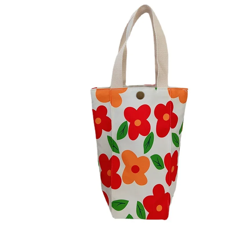 Portable Thermos Cup Covers, Portable Canvas Handbag, Water Bottle Sleeve, Reusable Water Bottle Carrier Bag, Bottle Accessories