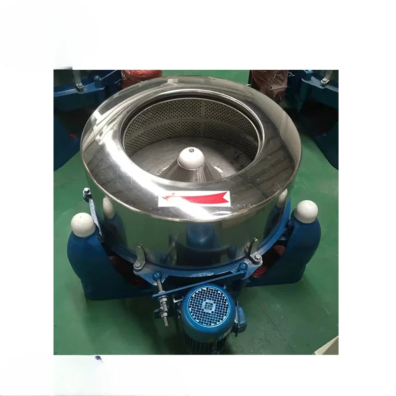 Semi-automatic industrial centrifugal dehydrator hydraulic extractor