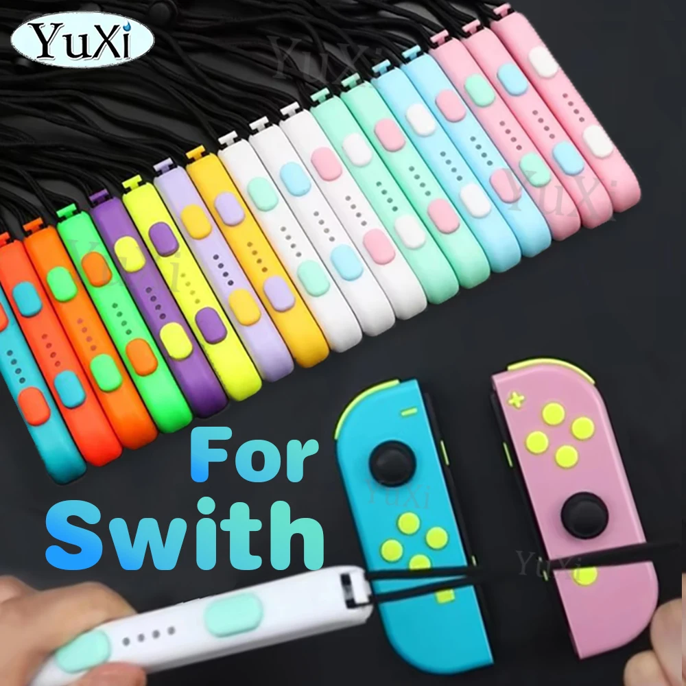 

1Pc Gamepad Hand Rope For Nintend Switch JoyCon NS Wrist Strap Colorful Anti-Lost Left Right Game Handle Rope DIY Accessories