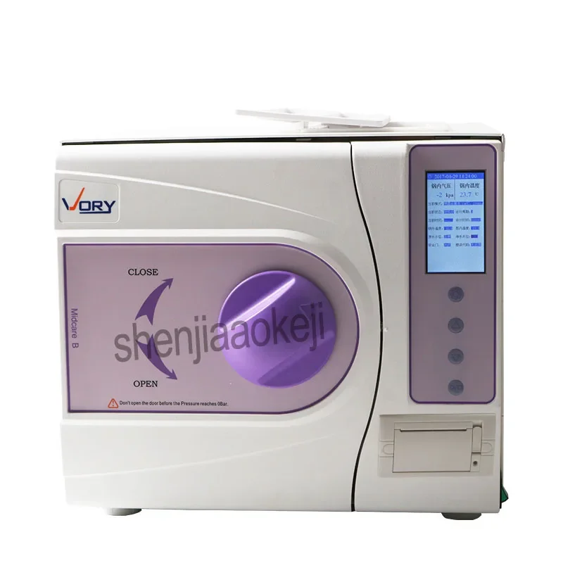 Oral Disinfection Cabinet LCD Vacuum Steam Dental Autoclave Sterilizer pulsating three pre-vacuum sterilizer Dental device