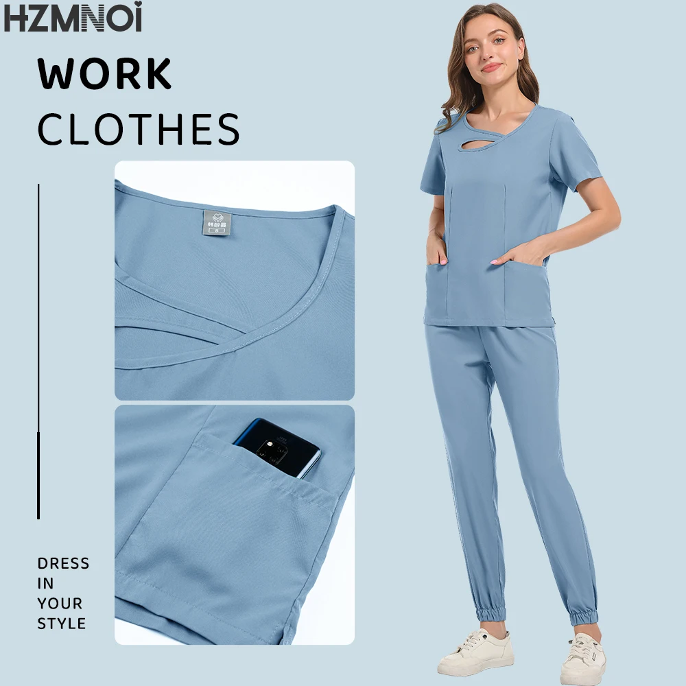 فرك الطبية التمريض الجراحية ثوب عالية الجودة مطاطا فرك صيدلية الرعاية الصحية بلون موحد بالجملة عمال للجنسين