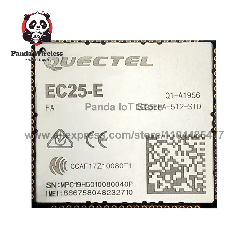 

Quectel EC25-E LCC EC25EFA-512-STD Модуль 4G LTE CAT4 LTE-FDD/LTE-TDD B1/B3/B5/B7/B8/B20/B38/B40/B41 для Европы Aisa