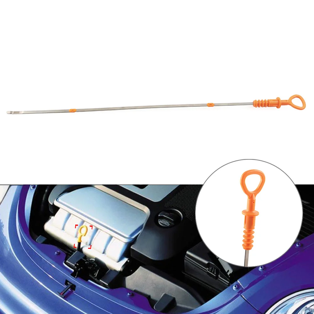 570mm Car Engine Oil Dipstick For L4 1.8L Audi A4 For 2.0L VW Beetle Golf Jetta Passat 917-352 06B115611R