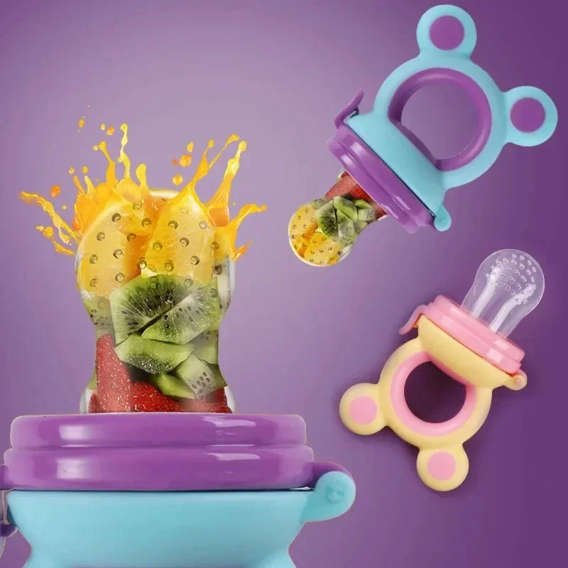 Silikon Beißring Schnuller Clip Baby Beißringe Baby Saugen Frische Lebensmittel Knabber Schnuller Clip Baby Zubehör BPA Frei
