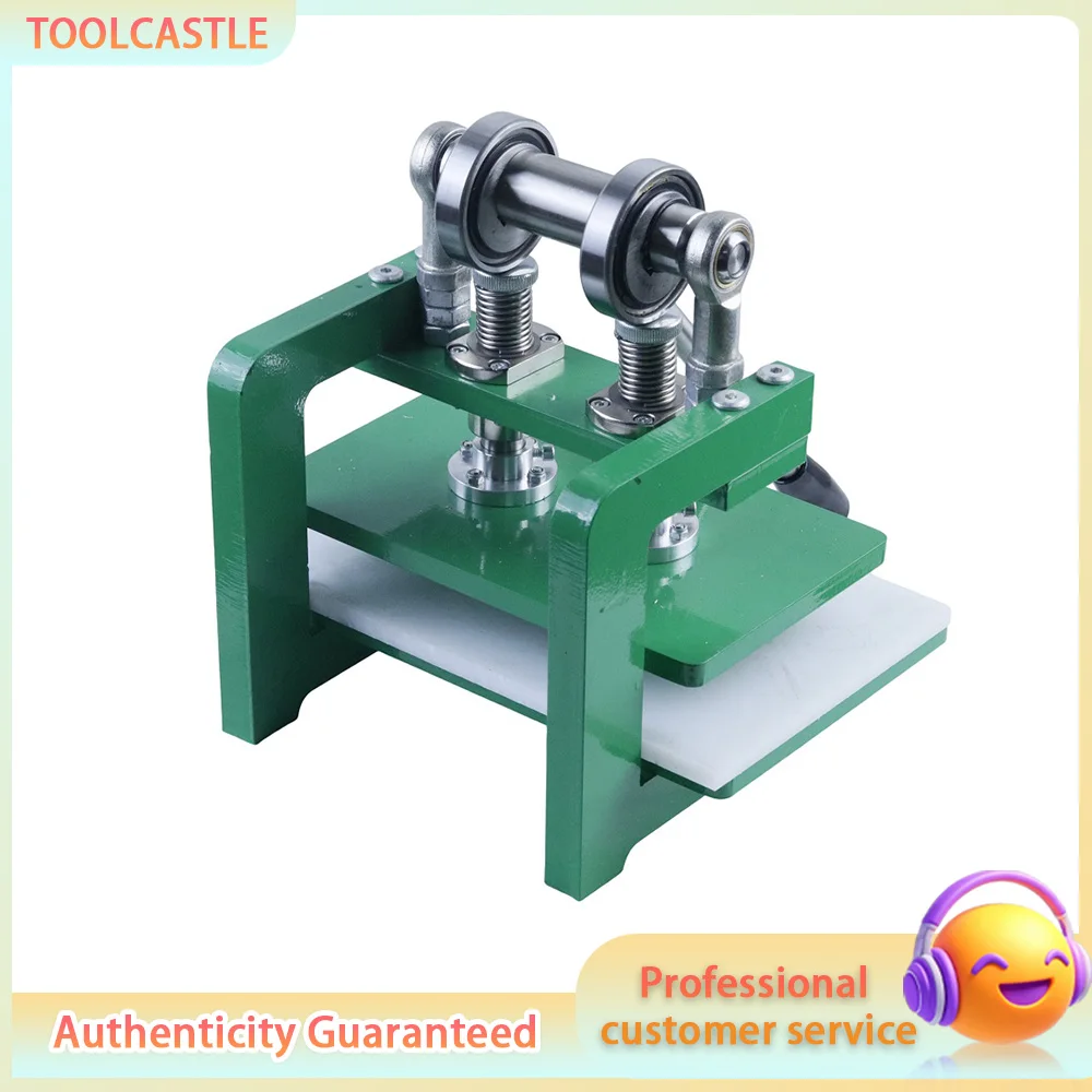 Manual Die Cutting Machine 15x25cm, Small Hand Press Punch for Leather Fabric Paper, Sample Specimen Cutter