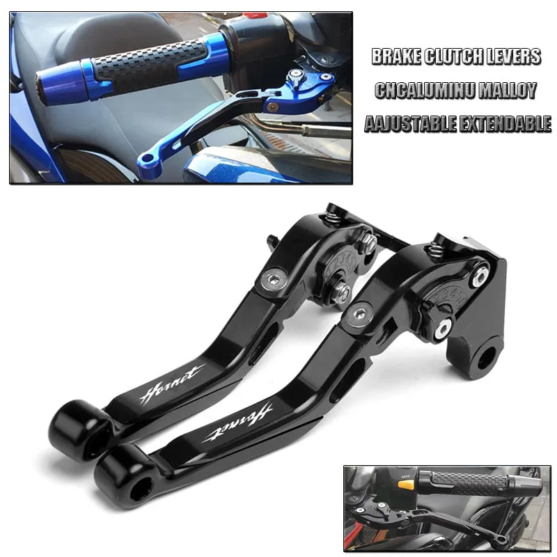 Acessórios para motocicletas, alavancas de freio e embreagem curtas, adequadas para cb599 cb600 hornet cb 599 cb 600 1998-2006 cb919 cb 919 2002-2007