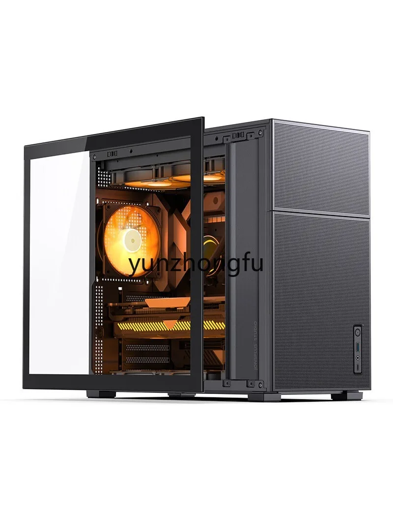 D41 Mesh Black ATX Chassis Double 360 Cold Type/Vertical Duct/Long Graphics Card