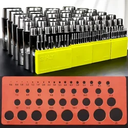 0.5-20mm Leather Craft Hollow Hole Punch Round Steel Knife Cut for Belts Paper Bag Metal Gaskets Plastic Puncher