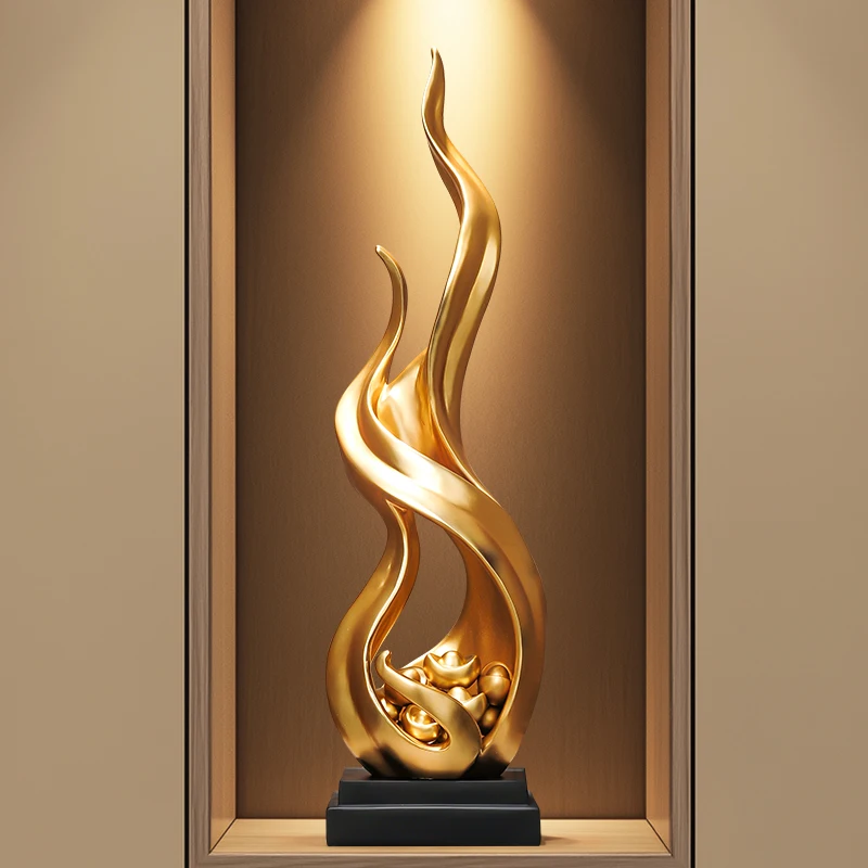 

Скульптура, украшение для подъема ветра и воды, современный шкаф для телевизора в гостиной, украшения для притягивания богатства в фойе