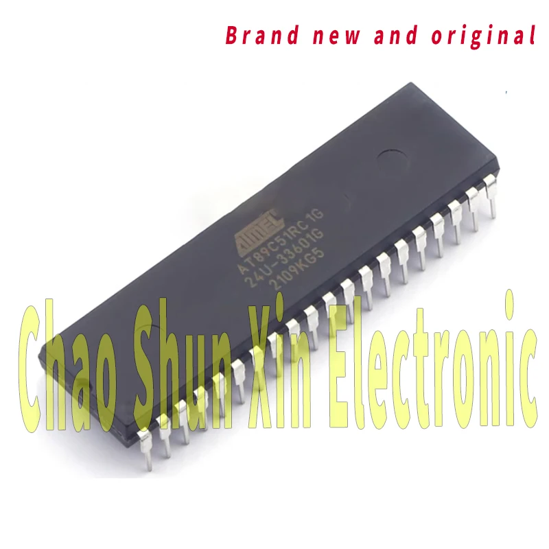 Brand New Original At89C51Rc-24Pu Package Pdip40 nor Flash Memory Chip Integrated Circuit Ic