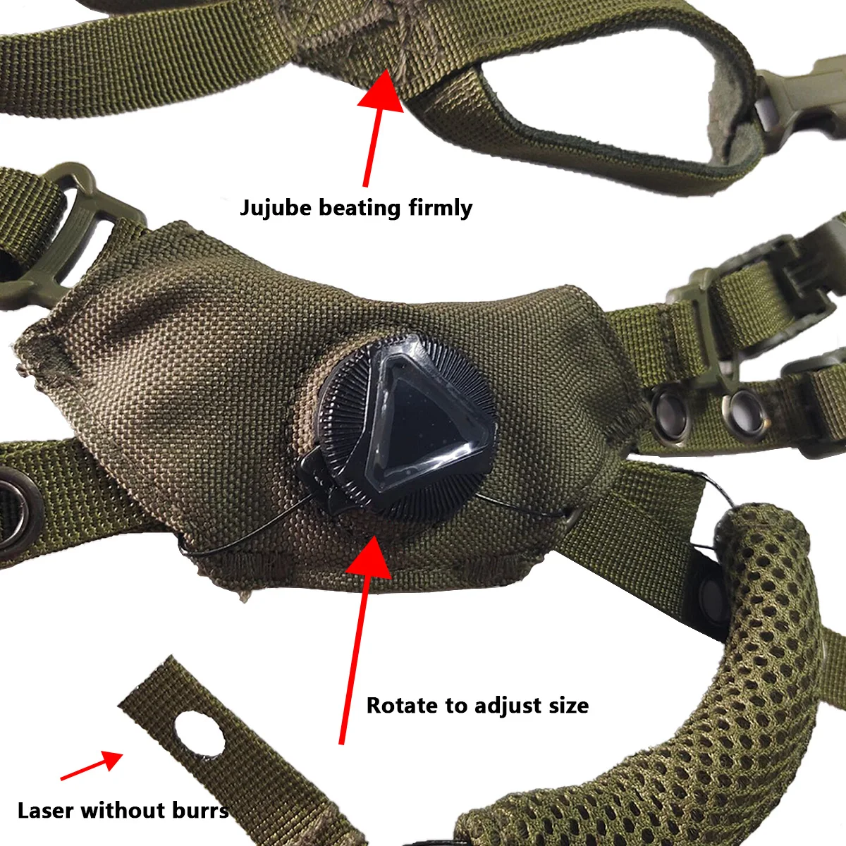 Suspensión de casco táctico Wendy FAST MICH – espuma Gen1 - imagen 4