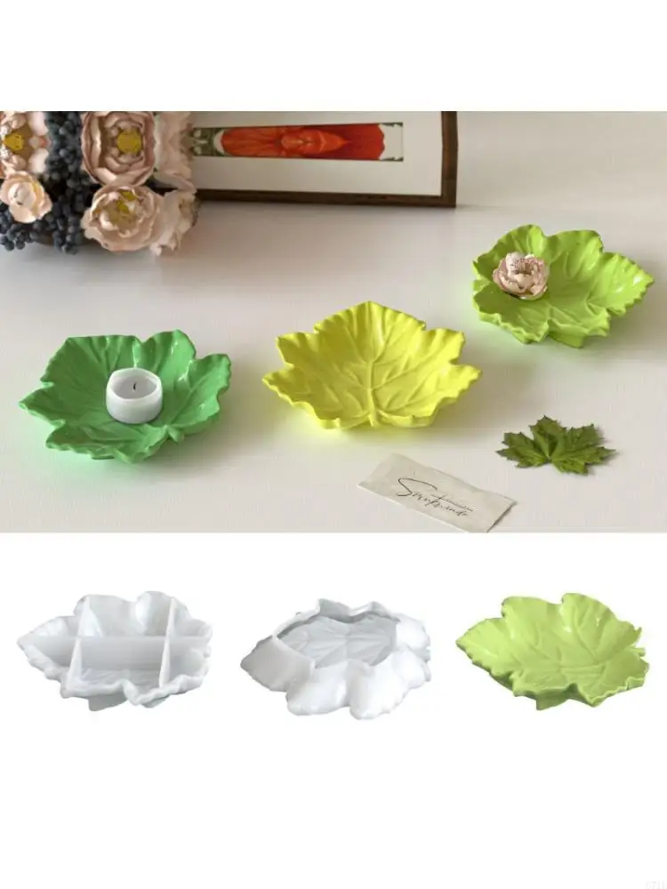 Decorative Maple Silicone Mould DIY Resin Craft Projects Nonstick Surfaces