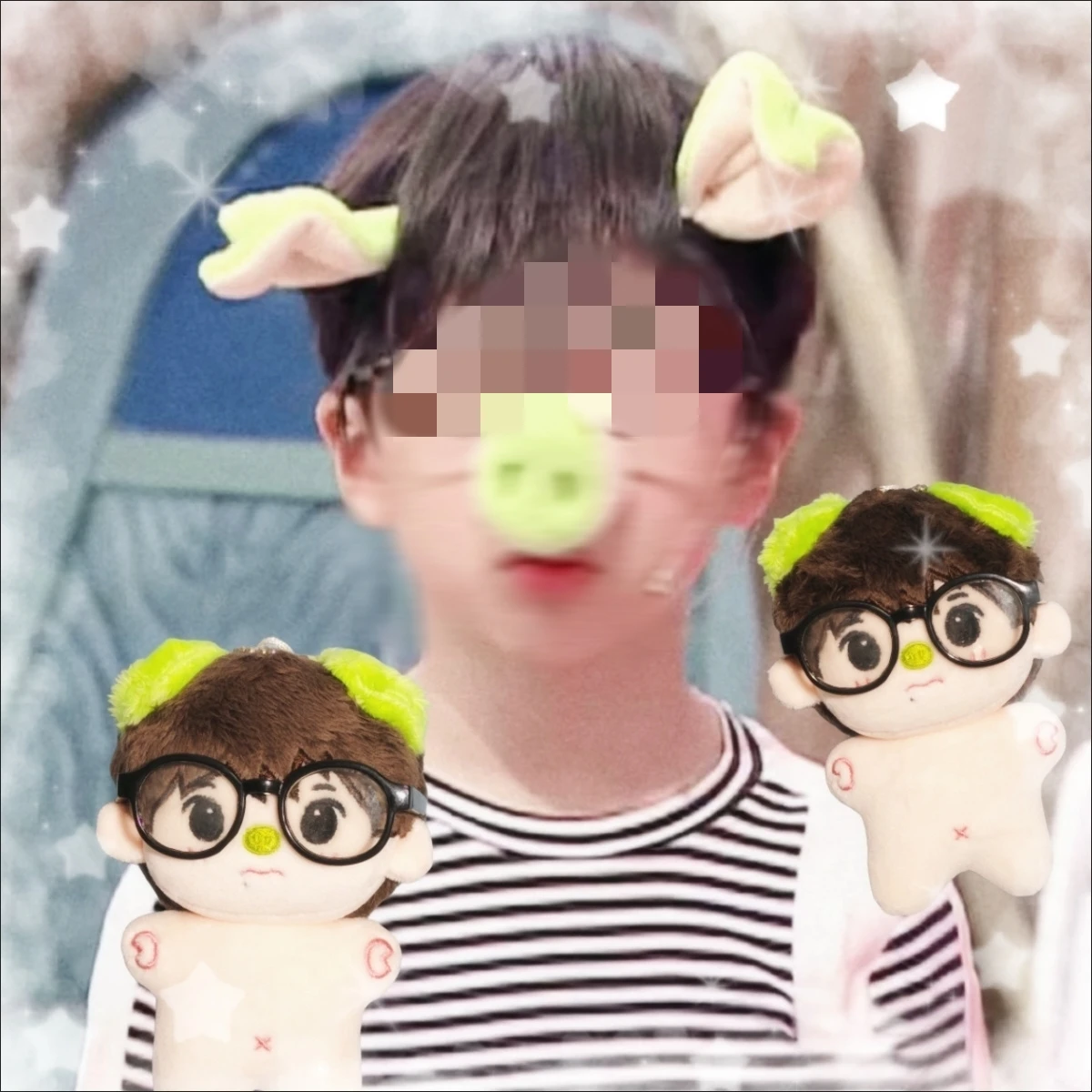 10 cm boneca ídolo n c t Jisung andy park coreano pop cantor masculino mini estrela do mar corpo impresso boneca bonito kawaii fãs brinquedo presente