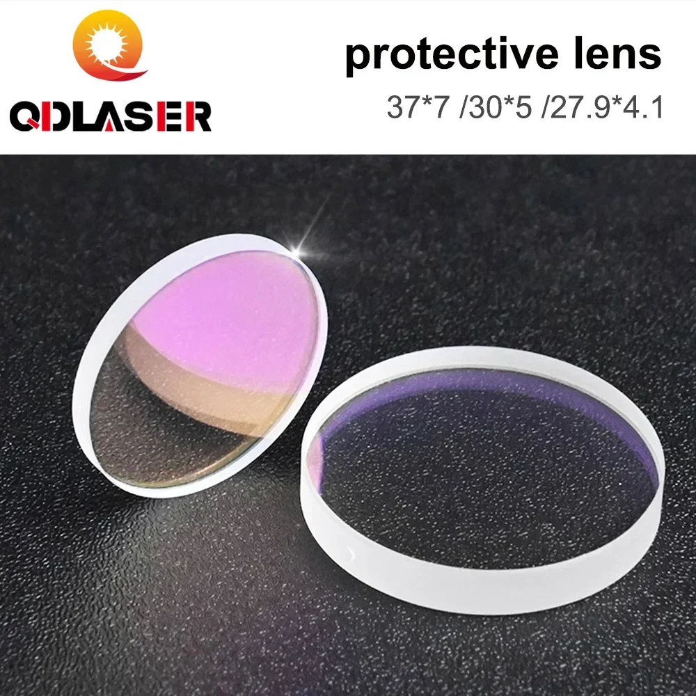 

High Quality Laser Protection Lens 37*7 Quartz Window 30*5 for Fiber Welding Machine Cutting Head Accessories