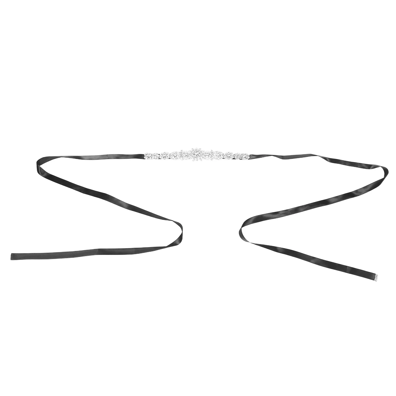 

Rhinestone Bridal Belt Jeweled Pearl Floral Waist Sash Elegant Wedding Dress Belt Adjustable Fit Bridal Waistband